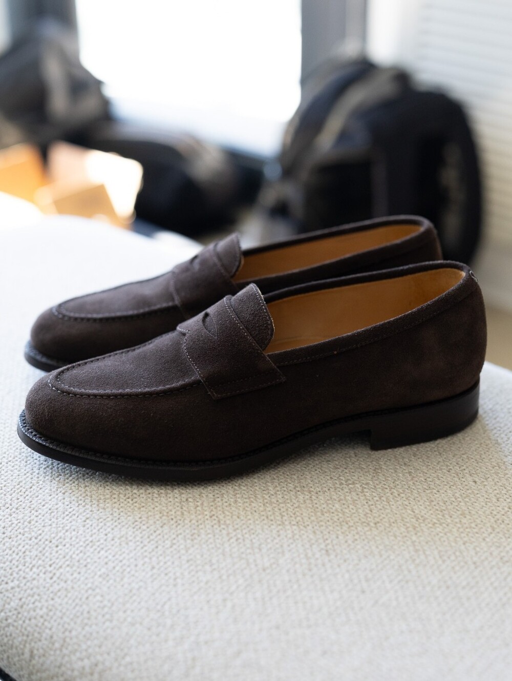 SuitSupply Dark Brown Penny Loafer - Picture 5 of 8